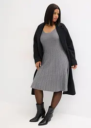 Robe fluide en maille, bonprix