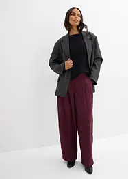 Langarmshirt aus Rippware, bonprix