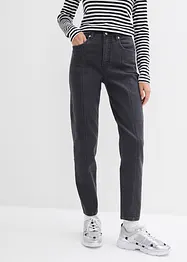 Jean mom taille haute, extensible, bonprix