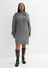 Robe en maille avec nœud, bonprix