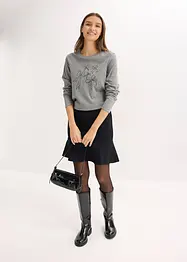 T-shirt manches longues 100% coton, bonprix