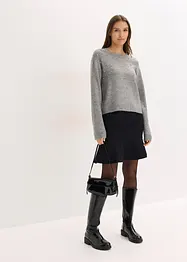 Minirock aus bequemen Punto di Roma, bonprix