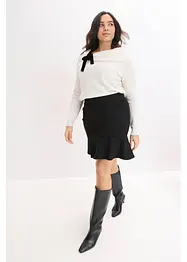 Minirock aus bequemen Punto di Roma, bonprix