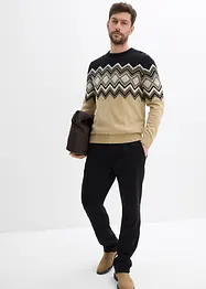 Pull à motif norvégien, bonprix