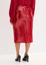 Pailletten-Midirock, bonprix