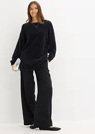 Longpullover aus weichem Federgarn, bonprix