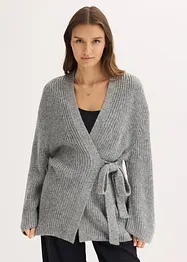 Oversize Wickelcardigan, bonprix