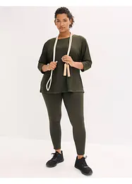Legging thermique à détails réfléchissants et poche pour portable, bonprix
