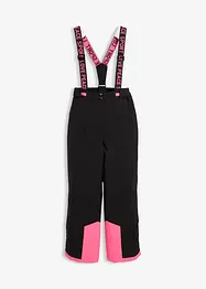 Skihose mit abnehmbaren Trägern, wasserdicht, bonprix