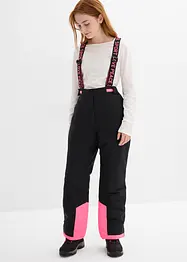 Skihose mit abnehmbaren Trägern, wasserdicht, bonprix