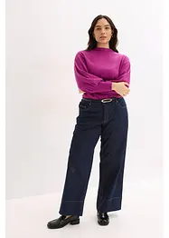 Strickpullover mit Ballonärmeln, bonprix