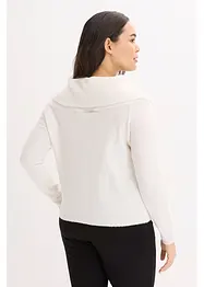 Pull oversize à encolure Bardot, bonprix