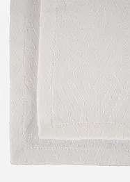 Tischset aus hochwertiger Bio Baumwoll Qualität (2er Pack), bonprix