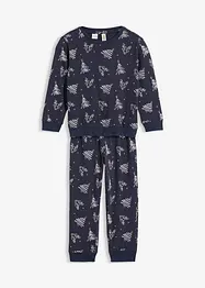 Pyjama aus reiner Bio-Baumwolle (2tlg. Set), bonprix