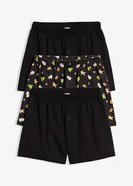 Lockere Boxershorts aus reiner Baumwolle (3er Pack), bonprix