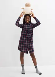 Nachthemd aus weichem Flanell mit Knopfleiste, bonprix