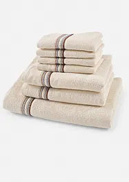 Handtuch mit gestreiften Details, bonprix