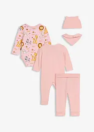 Baby Starter Set aus reiner Bio-Baumwolle (5-tlg.Set), bonprix