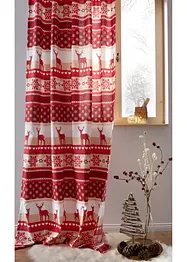 Vorhang mit Elch Druck(1er Pack), bonprix