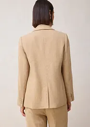 Wollblazer mit Fischgratmuster, bonprix