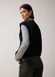 Blazerweste mit Wollanteil, bonprix