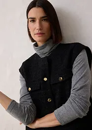 Blazerweste mit Wollanteil, bonprix