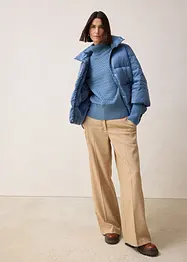 Daunenjacke mit recycelten Daunen​  und Strickärmeln, bonprix