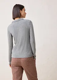 Poloshirt mit Woll-Anteil, bonprix