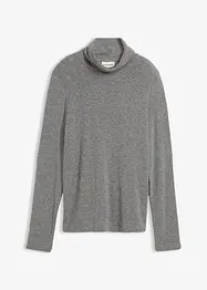 Rollkragenshirt mit Woll-Anteil, bonprix