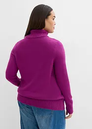 Basic Rollkragenpullover, bonprix