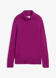 Pull col roulé basique, bonprix