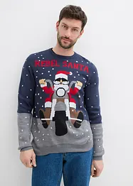 Pullover mit Weihnachtsmotiv, bonprix