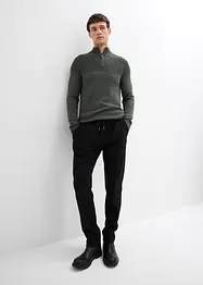 Pantalon jogger aspect laine, regular, bonprix