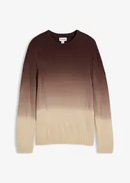 Feinstrickpullover mit Farbverlauf, bonprix