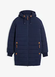 Parka matelassée et rembourrée à capuche et détails enduits, bonprix
