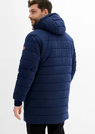 Parka matelassée et rembourrée à capuche et détails enduits, bonprix