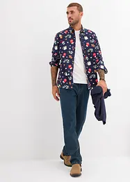 Langarmhemd mit Weihnachtsmotiv aus reiner Baumwolle, bonprix