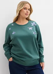 Sweatshirt aus Baumwoll-Mix, bonprix