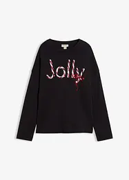 Langarmshirt aus reiner Bio-Baumwolle, bonprix