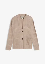gerippte Feinstrickjacke, bonprix