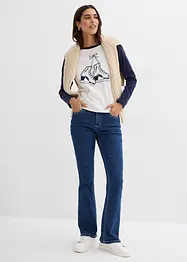 Raglanshirt aus reiner Bio-Baumwolle, bonprix