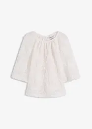 Blouse à motif floral texturé, bonprix