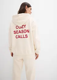 Oversize-Sweatshirt aus reiner Baumwolle, bonprix