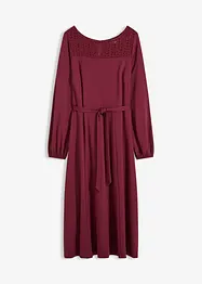 Punto Kleid mit Spitze, bonprix