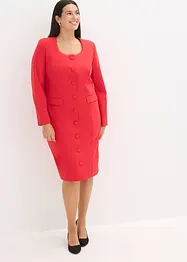 Blazerkleid mit Spitzenkante, bonprix