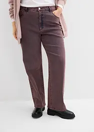 Pantalon twill délavé, bonprix