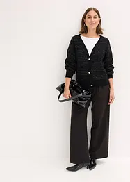 Strickjacke aus fließendem Viskose-Mix, bonprix