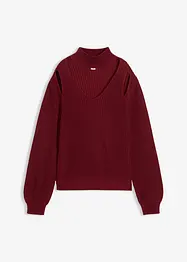 Grobstrick-Pullover mit Cut-Outs, bonprix