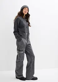 Feinstrickjacke mit Schleifen, bonprix