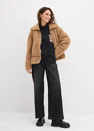 Oversize-Hemd mit Kontrast Tasche, bonprix